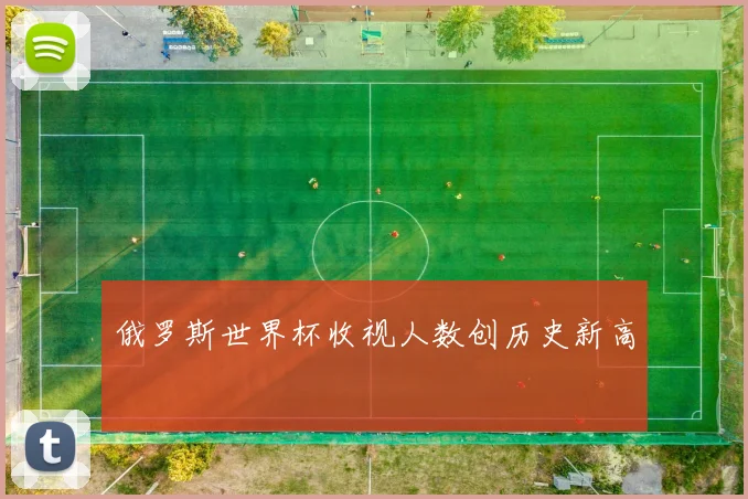 俄罗斯世界杯收视人数创历史新高