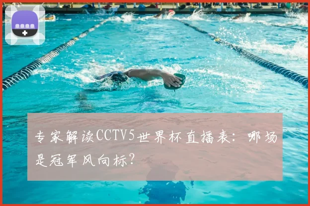 专家解读CCTV5世界杯直播表：哪场是冠军风向标？
