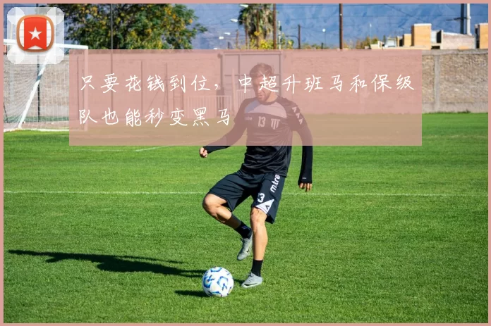 只要花钱到位，中超升班马和保级队也能秒变黑马