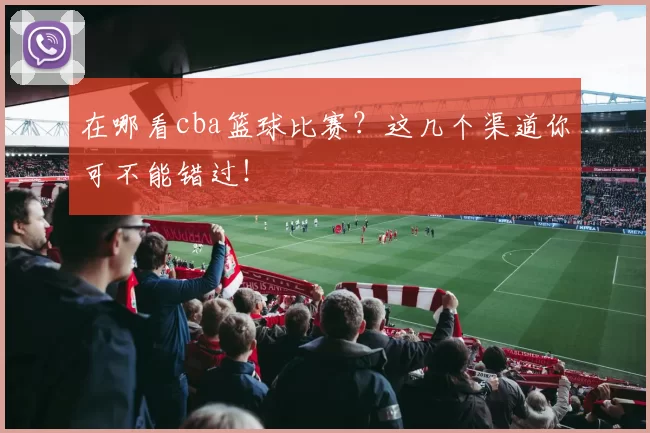 在哪看cba篮球比赛？这几个渠道你可不能错过！