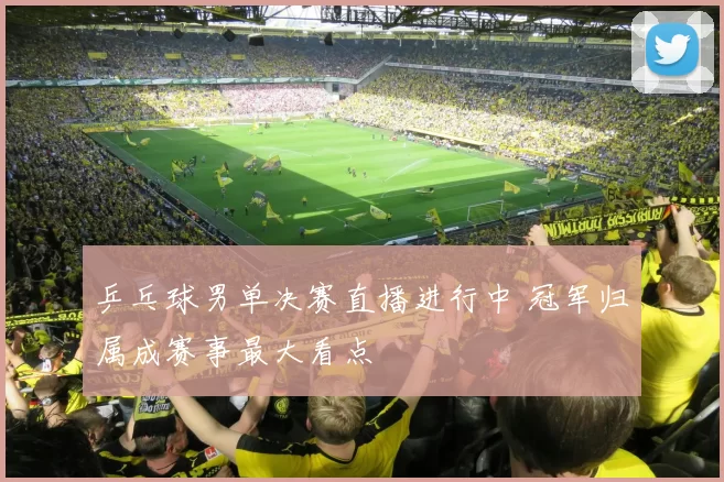 乒乓球男单决赛直播进行中 冠军归属成赛事最大看点